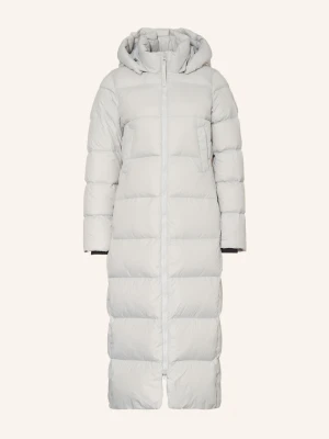 Canada Goose Płaszcz Puchowy Mystique Z Odpinanym Kapturem grau JASNOCZARY
