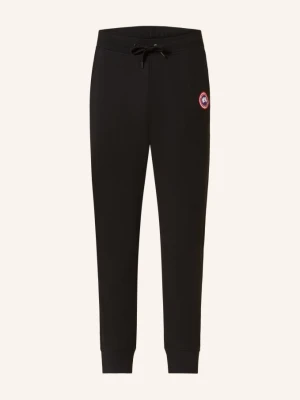 Canada Goose Spodnie Dresowe Huron schwarz CZARNY