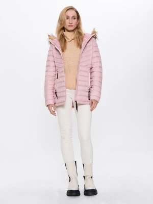 CANADA weather gear Kurtka zimowa w kolorze jasnoróżowym rozmiar: L