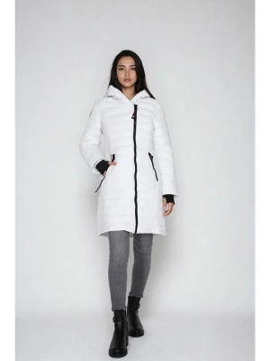 CANADA weather gear Płaszcz zimowy w kolorze białym rozmiar: S