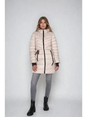 CANADA weather gear Płaszcz zimowy w kolorze kremowym rozmiar: S