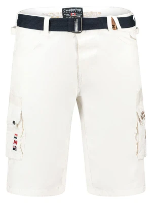 Canadian Peak Bermudy "Panoplieak" w kolorze białym rozmiar: XL