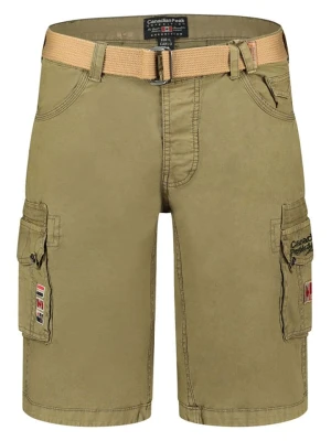 Canadian Peak Bermudy "Panoplieak" w kolorze khaki rozmiar: S