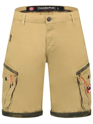 Canadian Peak Bermudy "Parenteak" w kolorze beżowym rozmiar: XXL
