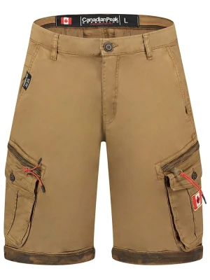 Canadian Peak Bermudy "Parenteak" w kolorze jasnobrązowym rozmiar: XL