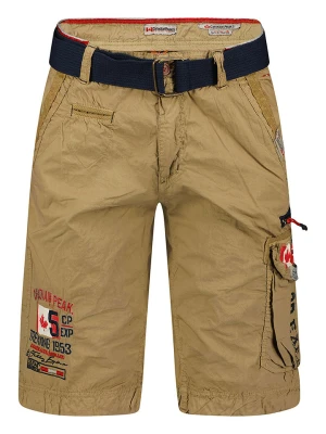 Canadian Peak Bermudy "Parodeak" w kolorze jasnobrązowym rozmiar: L