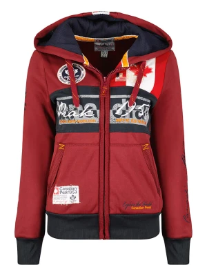 Canadian Peak Bluza "Face" w kolorze czerwonym rozmiar: XXL