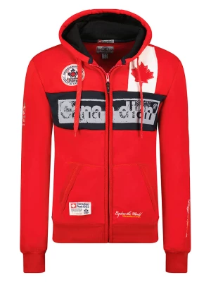 Canadian Peak Bluza "Flashy" w kolorze czerwonym rozmiar: S