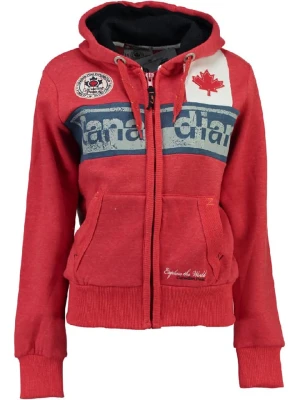 Canadian Peak Bluza "Flashy" w kolorze czerwonym rozmiar: XXL