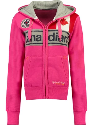 Canadian Peak Bluza "Flashy" w kolorze różowym rozmiar: S