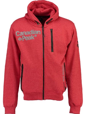 Canadian Peak Bluza "Followpeak" w kolorze czerwonym rozmiar: XL