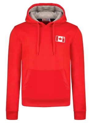 Canadian Peak Bluza "Fondeak" w kolorze czerwonym rozmiar: M