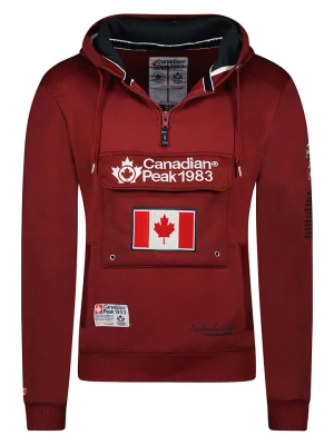 Canadian Peak Bluza "Galapagos" w kolorze bordowym rozmiar: XXL