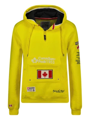 Canadian Peak Bluza "Galapagos" w kolorze żółtym rozmiar: M