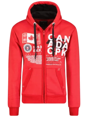 Canadian Peak Bluza "Gasadeak" w kolorze czerwonym rozmiar: M