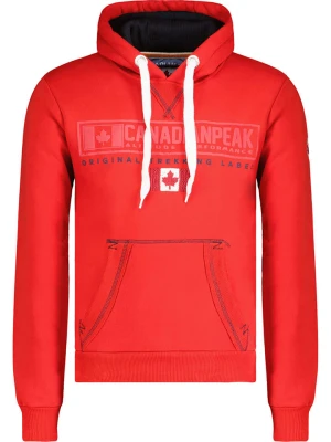 Canadian Peak Bluza "Gasikeak" w kolorze czerwonym rozmiar: M