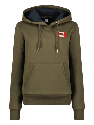 Canadian Peak Bluza "Genifeak" w kolorze khaki rozmiar: S
