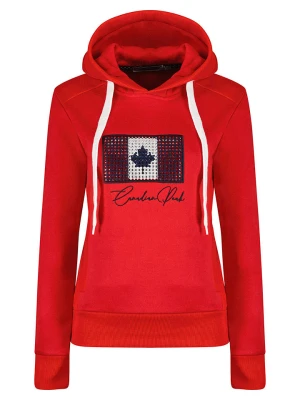 Canadian Peak Bluza "Goiseak" w kolorze czerwonym rozmiar: L