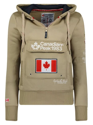 Canadian Peak Bluza "Gyrelle" w kolorze beżowym rozmiar: XXL
