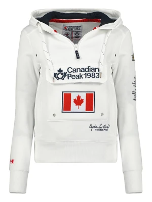 Canadian Peak Bluza "Gyrelle" w kolorze białym rozmiar: M