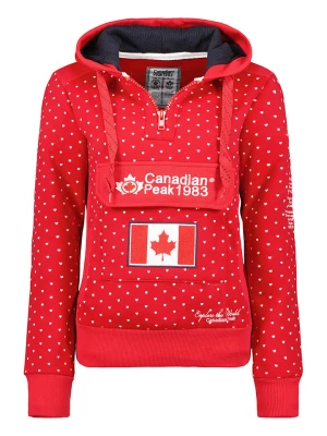 Canadian Peak Bluza "Gyrelle" w kolorze czerwonym rozmiar: L