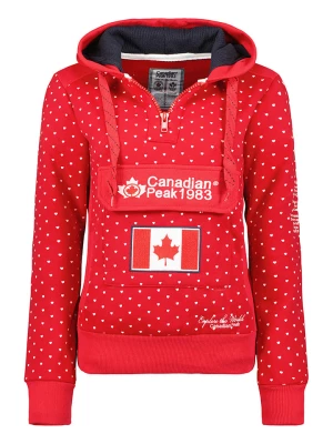 Canadian Peak Bluza "Gyrelle" w kolorze czerwonym rozmiar: XL