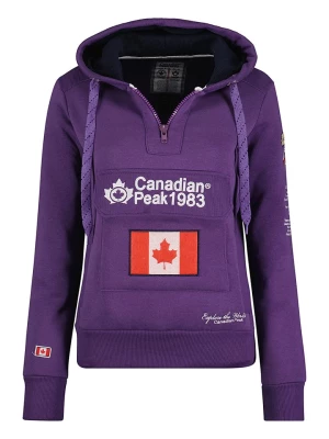 Canadian Peak Bluza "Gyrelle" w kolorze fioletowym rozmiar: M