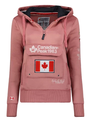 Canadian Peak Bluza "Gyrelle" w kolorze szaroróżowym rozmiar: L