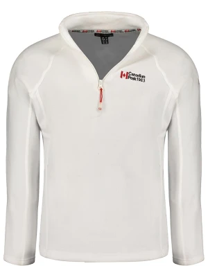 Canadian Peak Bluza polarowa "Tugeak" w kolorze białym rozmiar: S