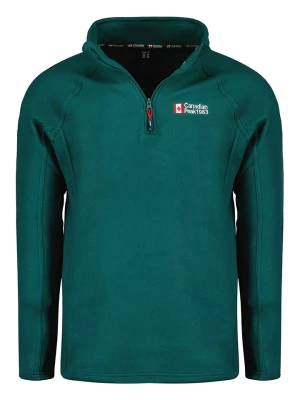Canadian Peak Bluza polarowa "Tugeak" w kolorze ciemnozielonym rozmiar: XL