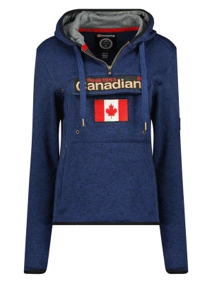 Canadian Peak Bluza polarowa "Upclasseak" w kolorze granatowym rozmiar: S