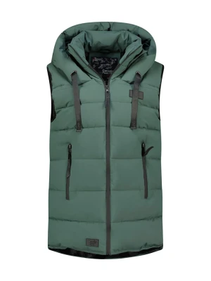 Canadian Peak Kamizelka pikowana "Dolbeak" w kolorze zielonym rozmiar: M