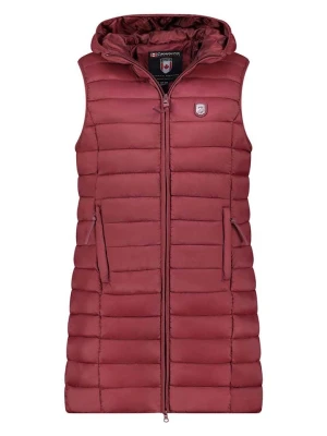 Canadian Peak Kamizelka pikowana "Vakitaleak" w kolorze bordowym rozmiar: S