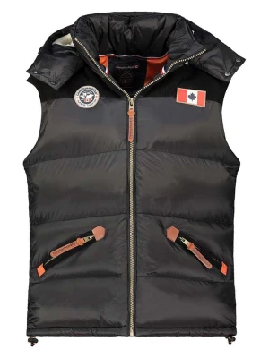 Canadian Peak Kamizelka pikowana "Velianeak" w kolorze czarnym rozmiar: XL