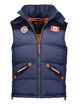 Canadian Peak Kamizelka pikowana "Velianeak" w kolorze granatowym rozmiar: 4XL