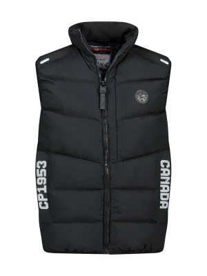 Canadian Peak Kamizelka pikowana "Vincenteak" w kolorze czarnym rozmiar: L
