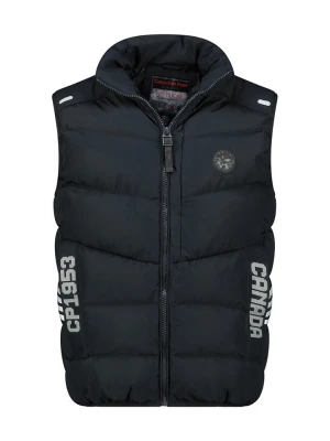 Canadian Peak Kamizelka pikowana "Vincenteak" w kolorze granatowym rozmiar: L