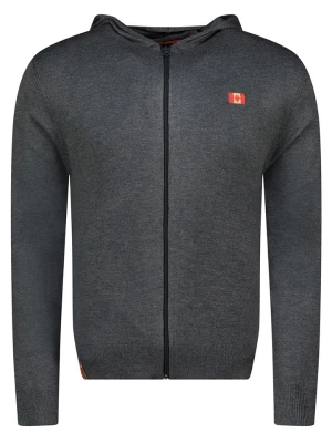 Canadian Peak Kardigan "Felinoodeak" w kolorze antracytowym rozmiar: XL