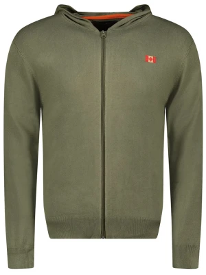 Canadian Peak Kardigan "Felinoodeak" w kolorze khaki rozmiar: M