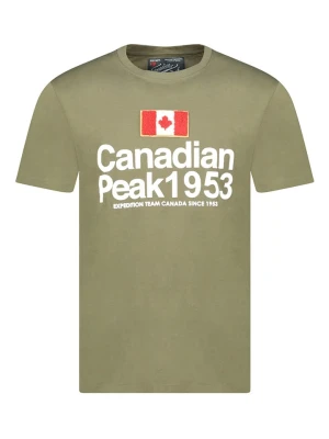 Canadian Peak Koszulka "Jackeak" w kolorze khaki rozmiar: 3XL