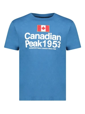 Canadian Peak Koszulka "Jackeak" w kolorze niebieskim rozmiar: L