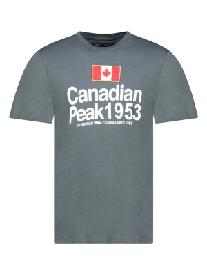 Canadian Peak Koszulka "Jackeak" w kolorze szarym rozmiar: S