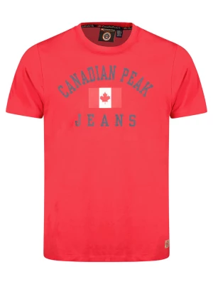 Canadian Peak Koszulka "Jadseneak" w kolorze czerwonym rozmiar: S