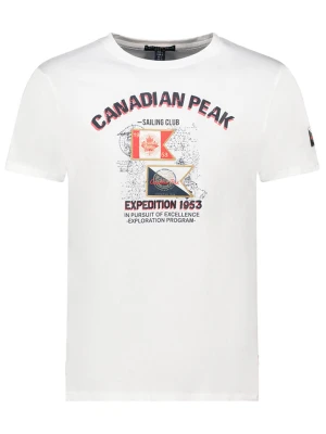 Canadian Peak Koszulka "Jamareak" w kolorze białym rozmiar: S
