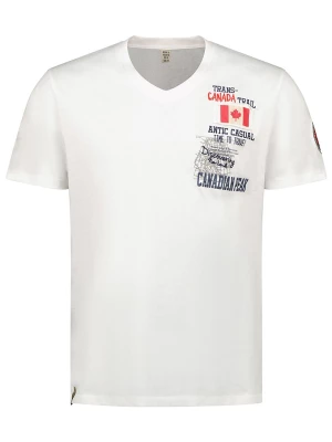 Canadian Peak Koszulka "Jantrail" w kolorze białym rozmiar: XL