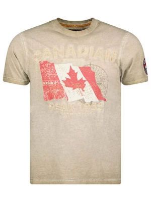 Canadian Peak Koszulka "Japoreak" w kolorze beżowym rozmiar: M