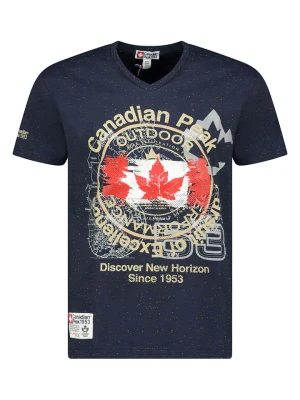 Canadian Peak Koszulka "Japple" w kolorze granatowym rozmiar: 3XL