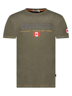 Canadian Peak Koszulka "Jasiceak" w kolorze khaki rozmiar: M
