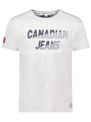 Canadian Peak Koszulka "Jaspereak" w kolorze jasnoszarym rozmiar: M