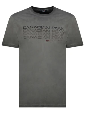 Canadian Peak Koszulka "Jayeak" w kolorze antracytowym rozmiar: M